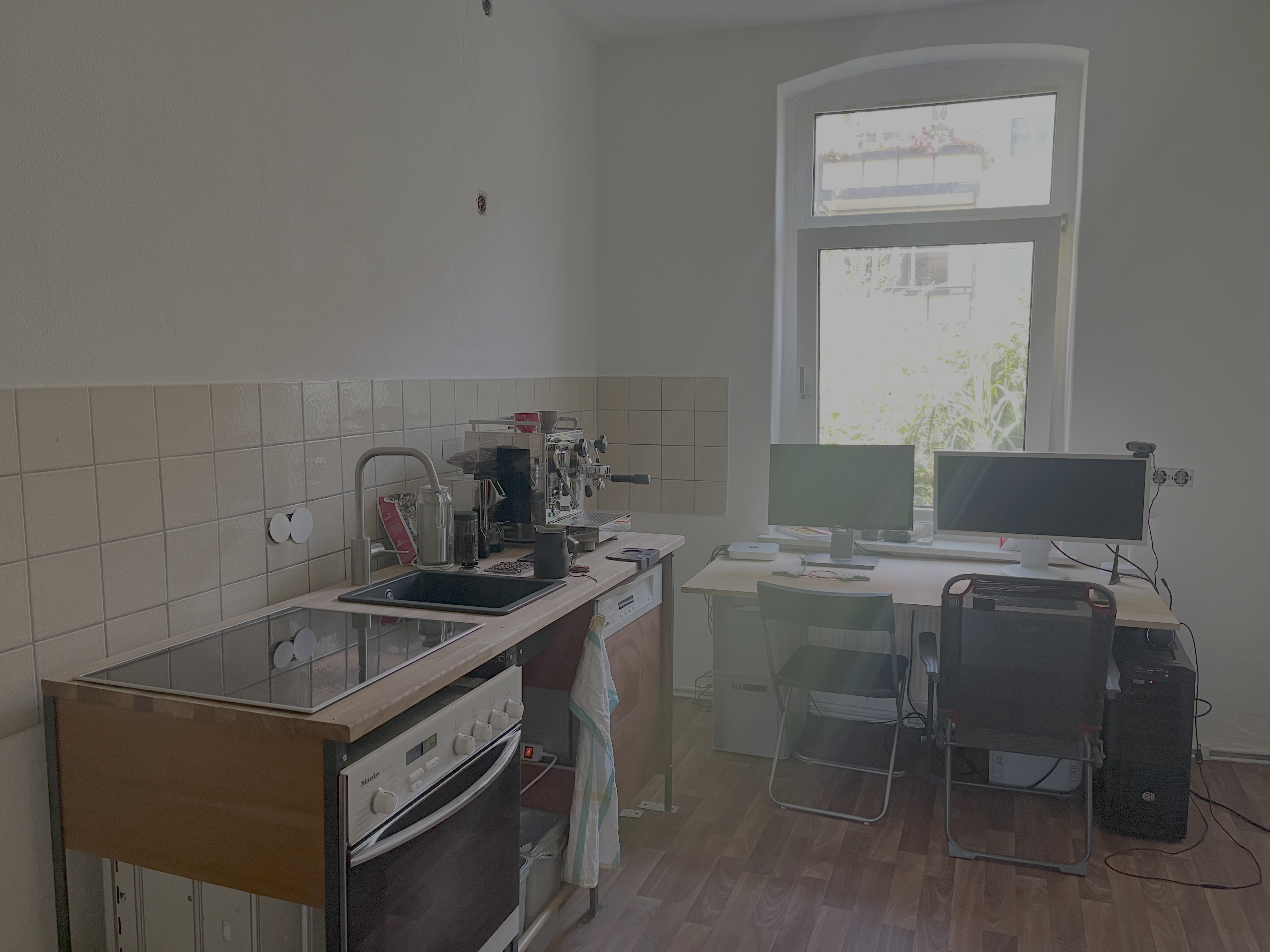 Kaffeemaschiene & Computer