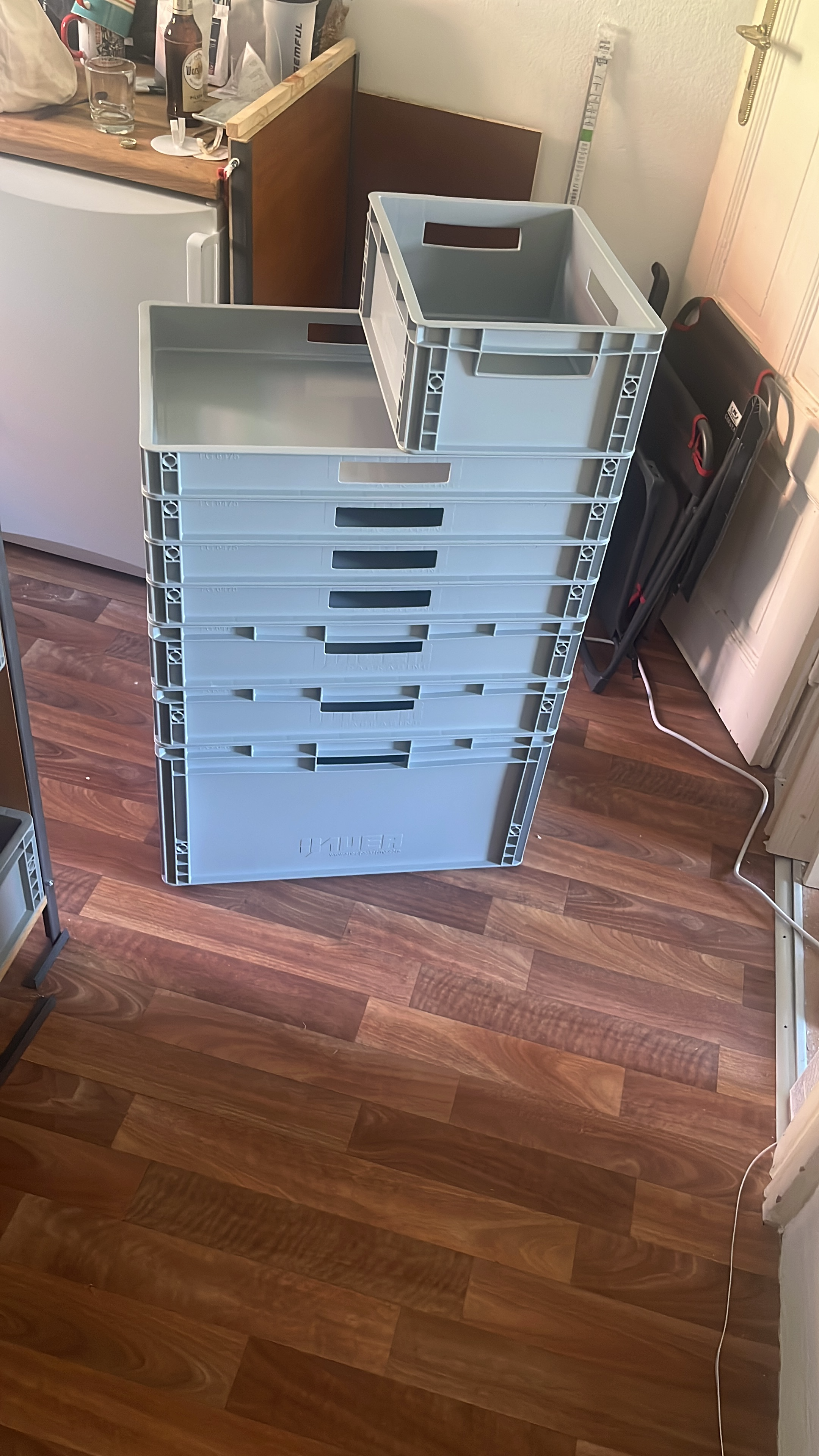 Neue Euroboxen als spätere Schubladen